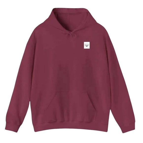 Air Jordan Flight Hoodie Cherrywood Red Unisex Oversized Heavyweight Nike - Picture 1 of 10